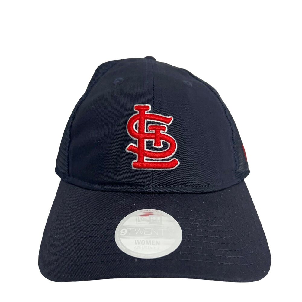 New Era St. Louis Cardinals Navy 9Twenty Adjustable Strapback Hat Women’s New